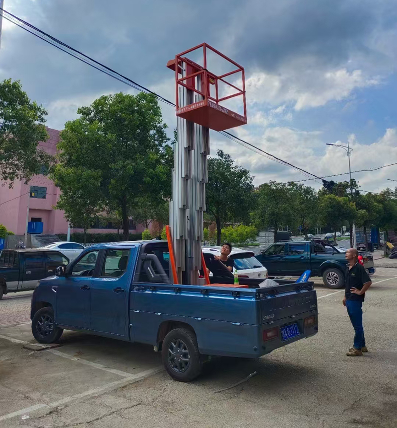 丹东车载铝合金式高空作业车